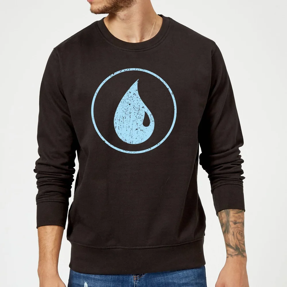 Magic The Gathering Mana Blue Sweatshirt - Black - S Image 1