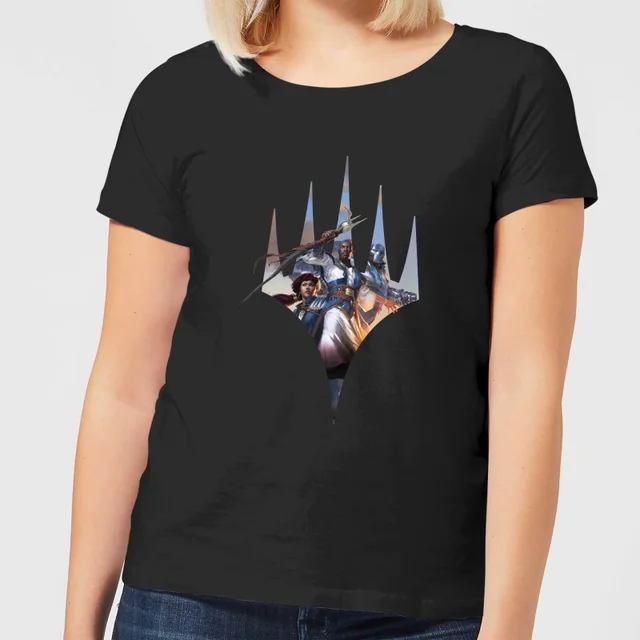 Magic The Gathering Key Art With Logo Women's T-Shirt - Black