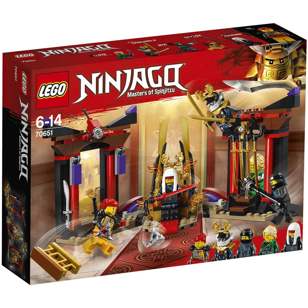 LEGO Ninjago: Throne Room Showdown (70651) Image 1