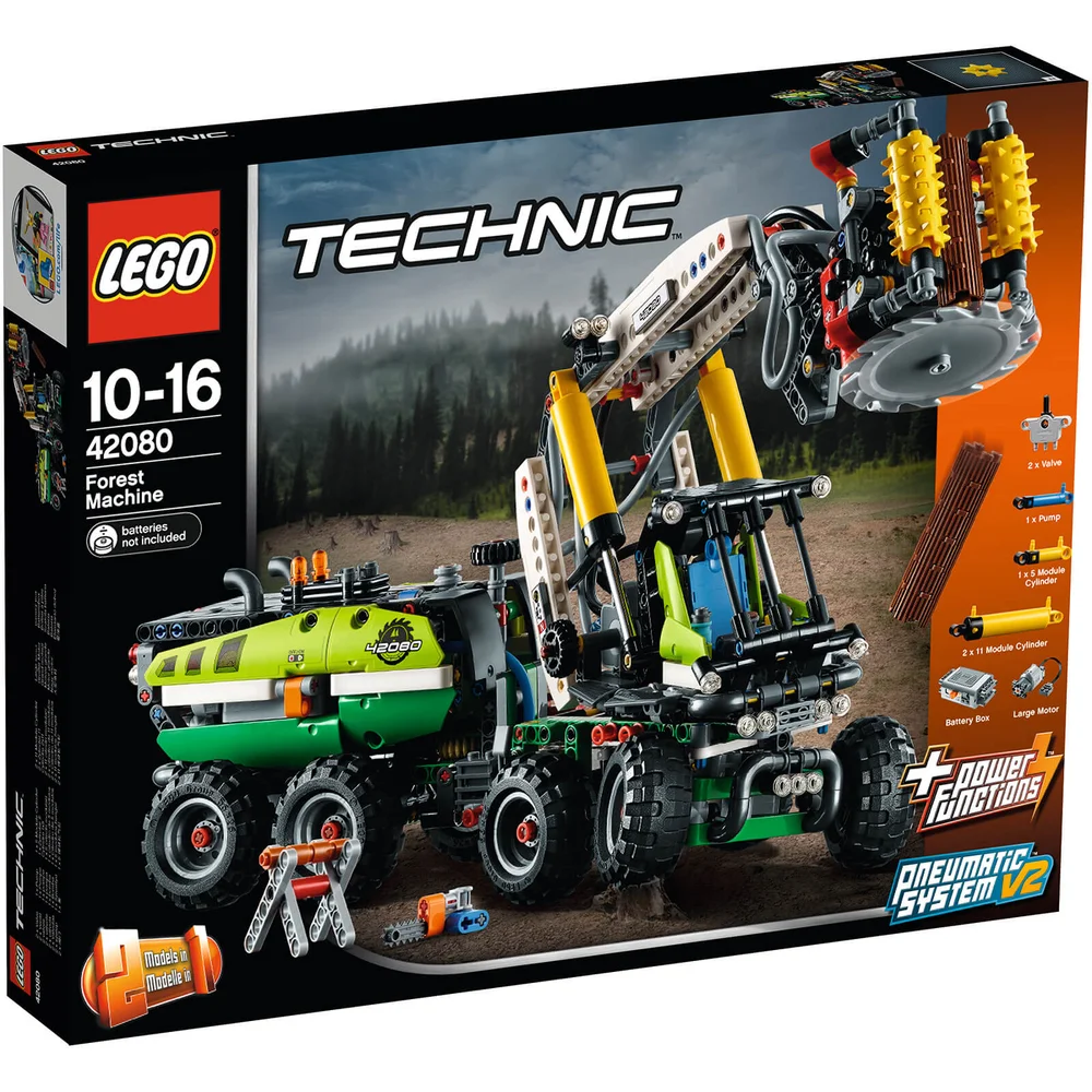 LEGO Technic with Power Functions: Forest Machine (42080) Image 1