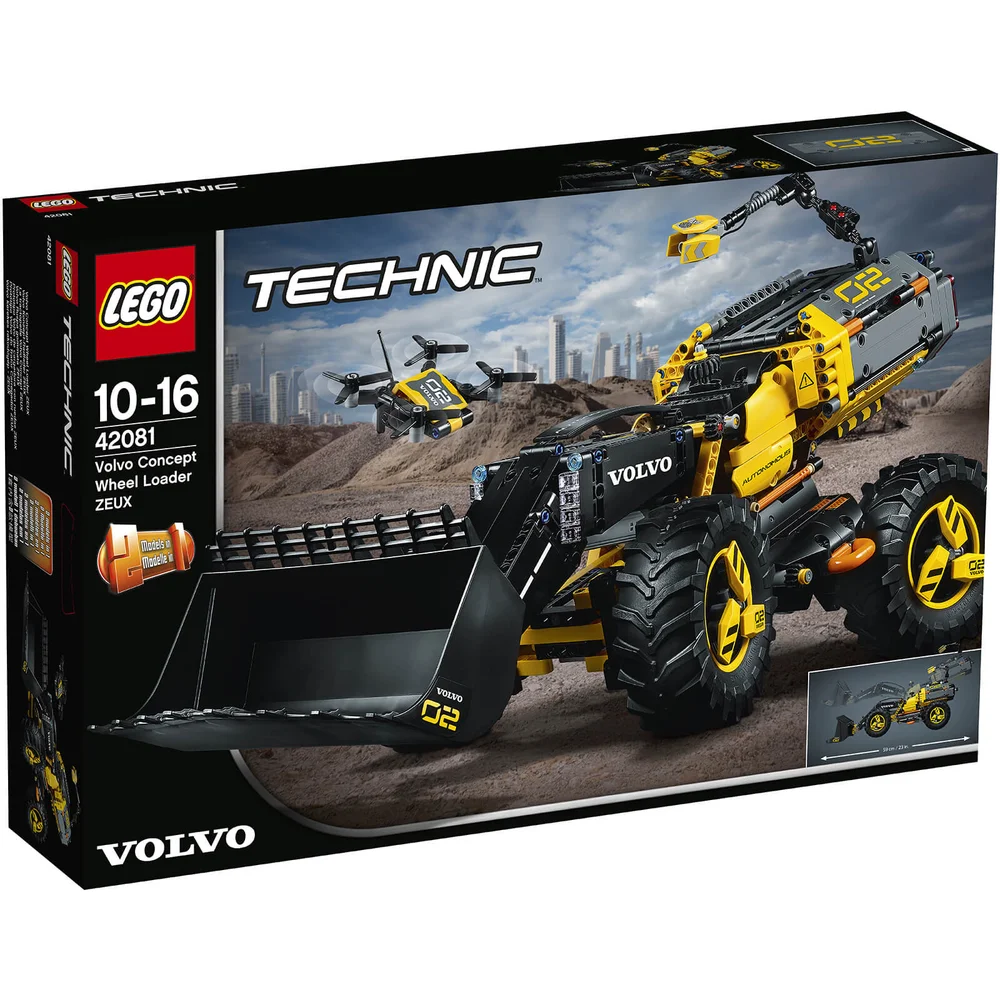 LEGO Technic: Volvo Concept Wheel Loader ZEUX (42081) Image 1