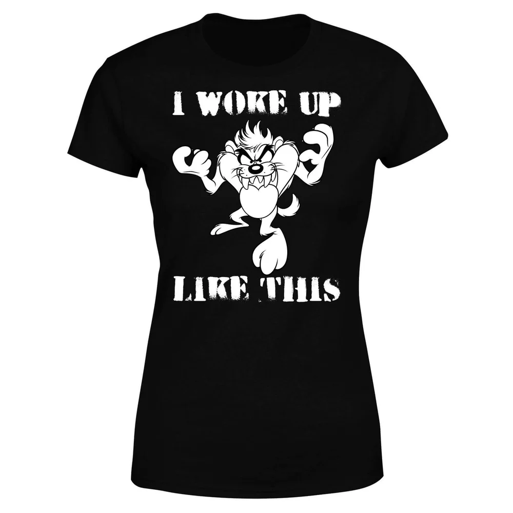 Looney Tunes I Woke Up Like This Women's T-Shirt - Black - S Image 1