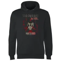 Looney Tunes Tasmanian Devil Monster Rock Hoodie - Black - undefined undefined