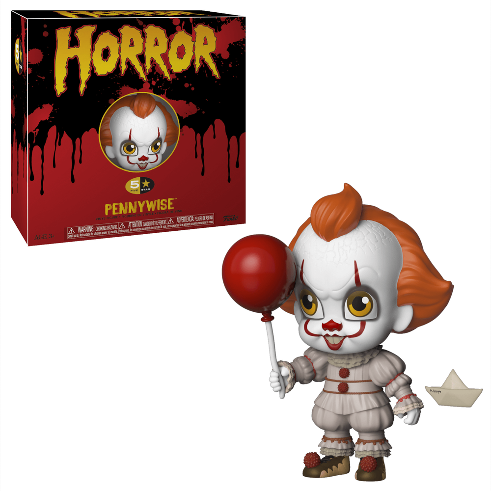 Funko 5 Star Vinyl Figure: Horror - IT - Pennywise Image 1