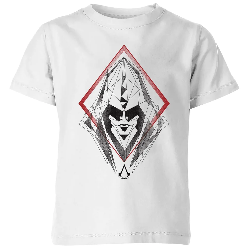 Assassin's Creed Origins Sketch Kids' T-Shirt - White - 3-4 Years - White Image 1