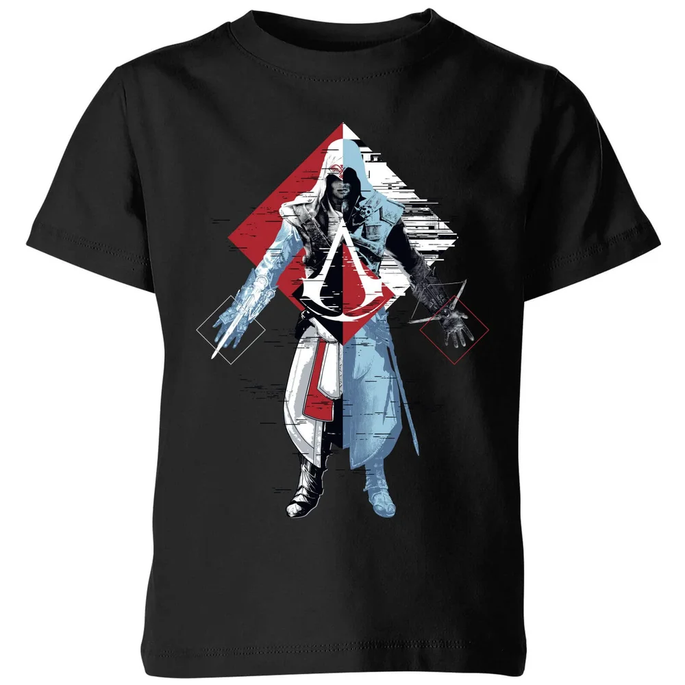 Assassin's Creed Animus Split Kids' T-Shirt - Black - 3-4 Years - Black Image 1