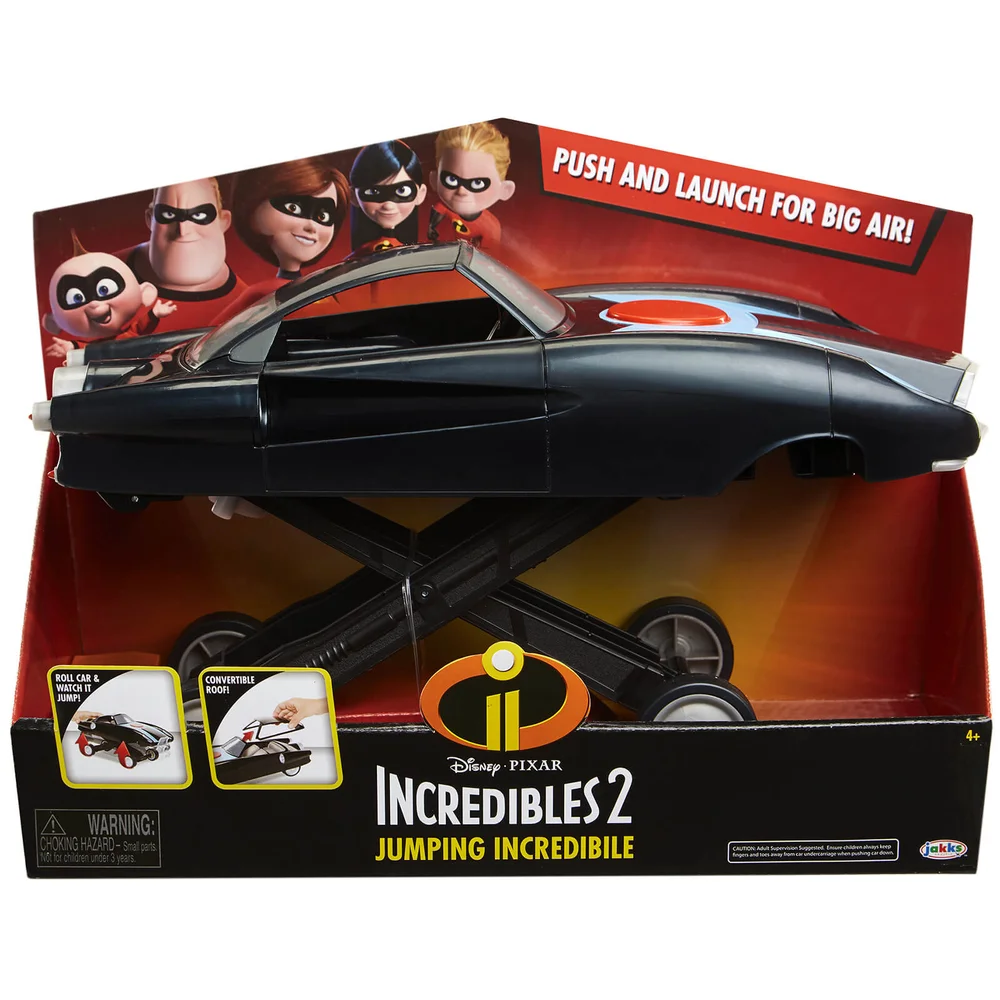 Jakks Pacific Disney Incredibles 2 1:24 Scale Jumping Incredible Figure Image 1