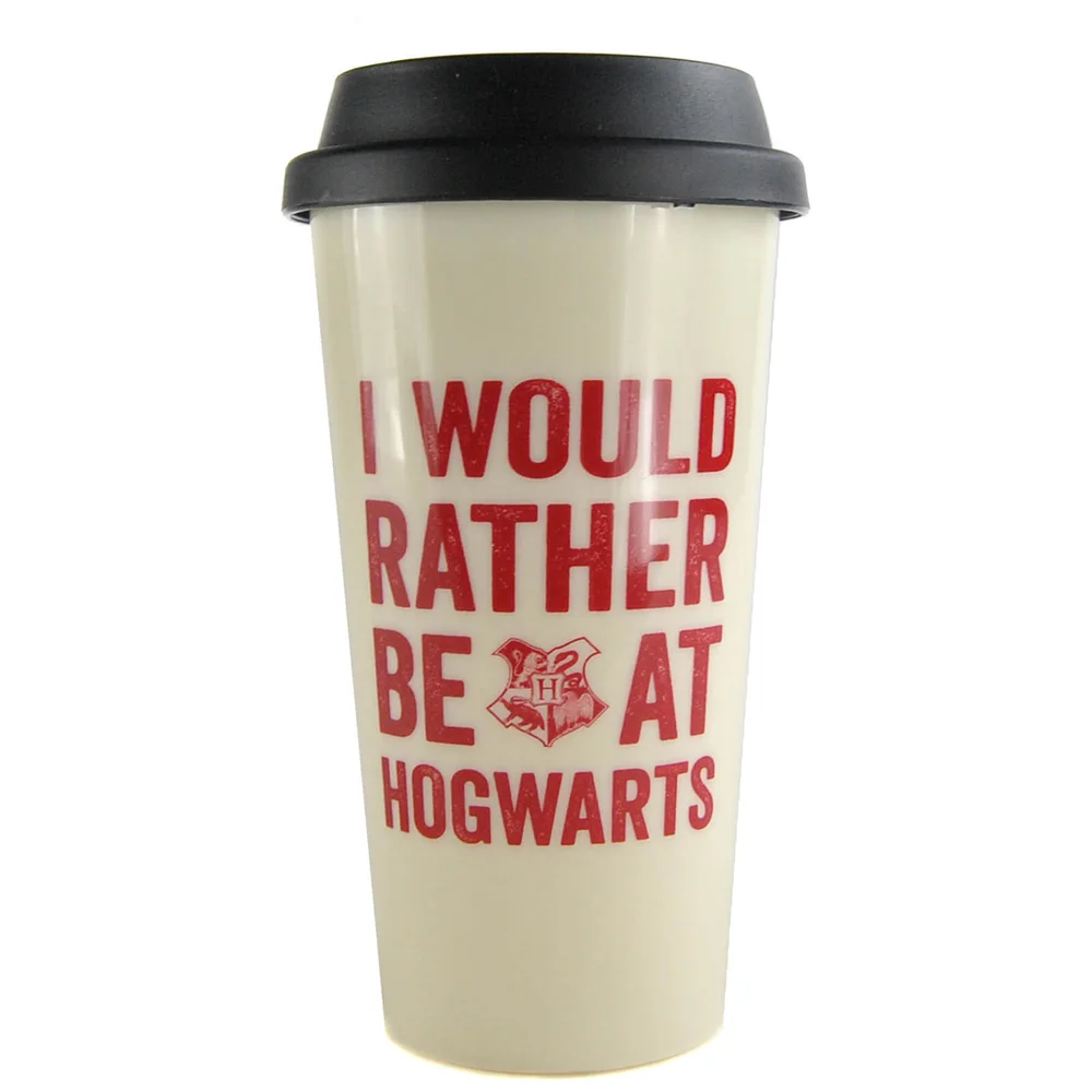 Harry Potter Travel Mug (Hogwarts Slogan) Image 1
