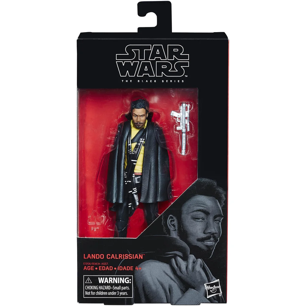 Hasbro Star Wars The Black Series Lando Calrissian 6-Inch Figure Image 1