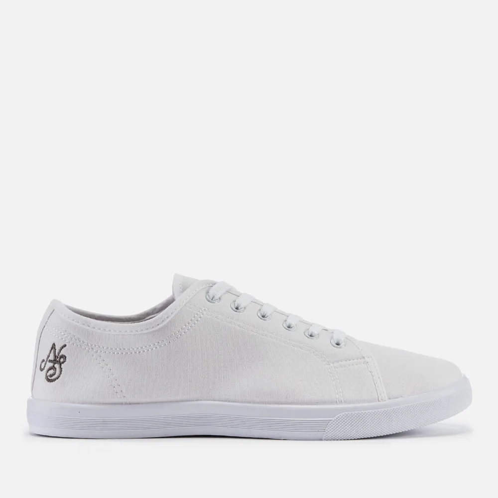 Native Shore Men's Coast Plimsolls - White - UK 7 - White Image 1