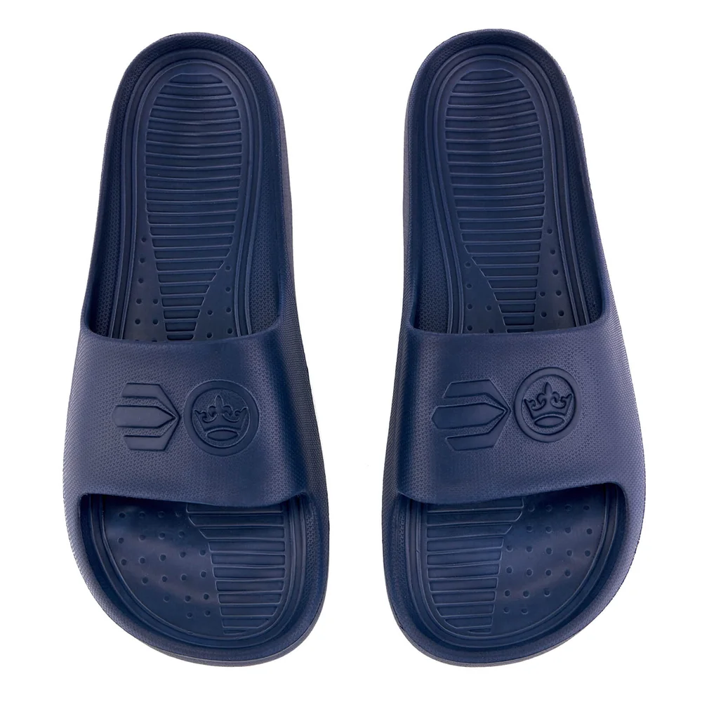 Crosshatch Men's Oreti Sliders - Coastal Fjord - UK 6-7 - Blue Image 1