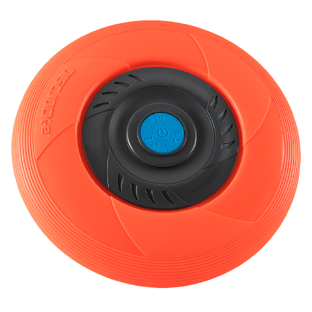 Tucker Disc Jock-e Flying Music Disc - Orange Image 1