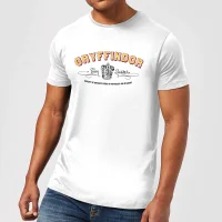 Harry Potter Gryffindor Team Quidditch Men's T-Shirt - White - undefined undefined