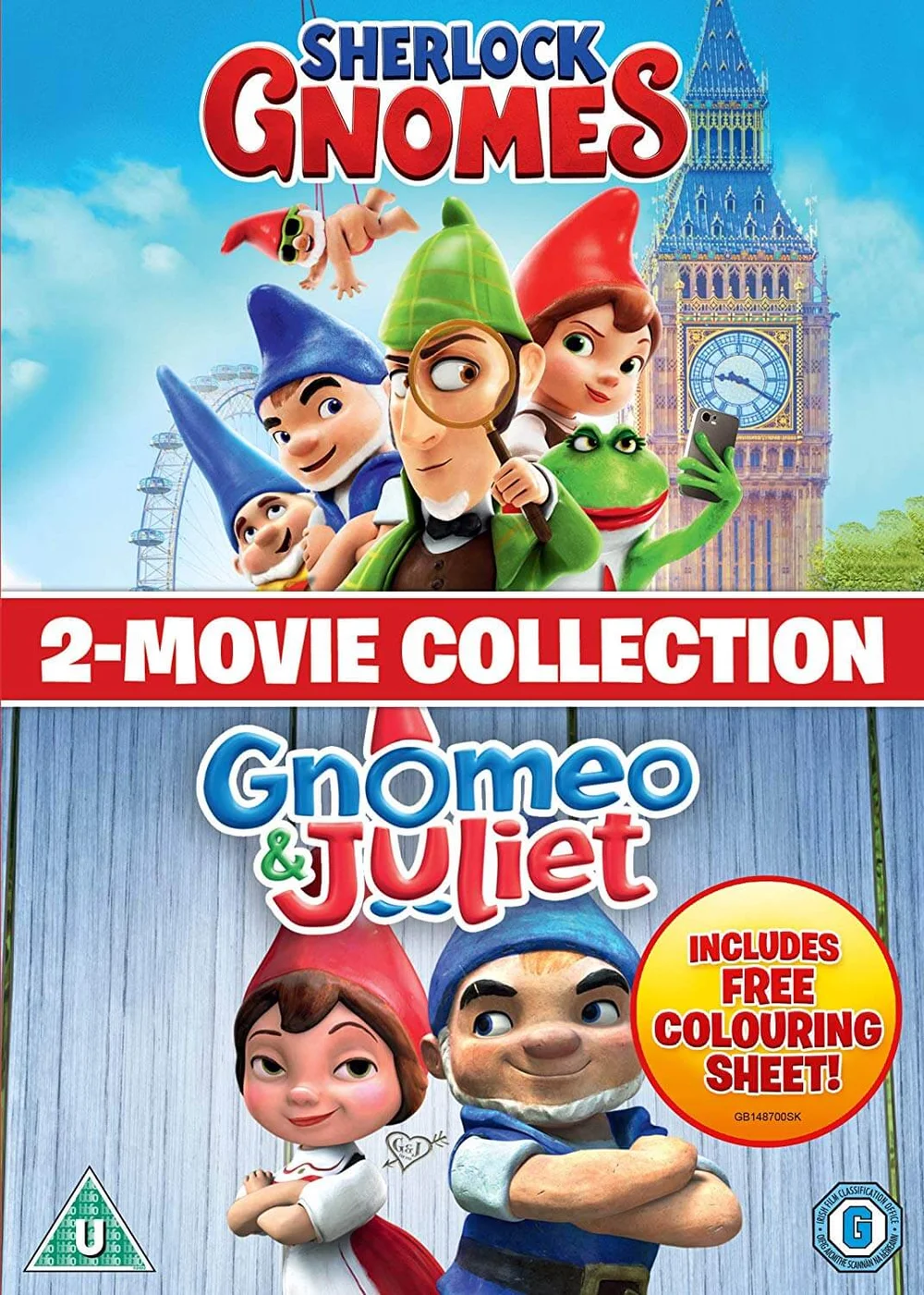 Gnomeo & Juliet / Sherlock Gnomes 2-Film Collection Image 1