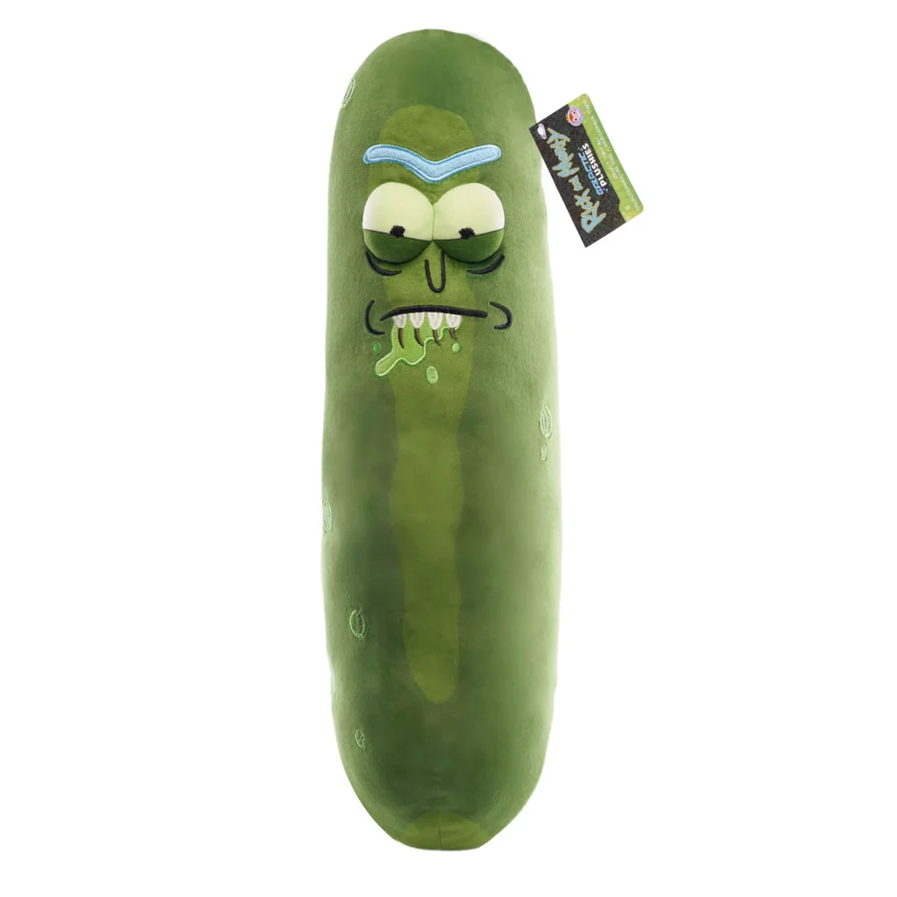 Rick and Morty Pickle Rick 18" Plush Image 1