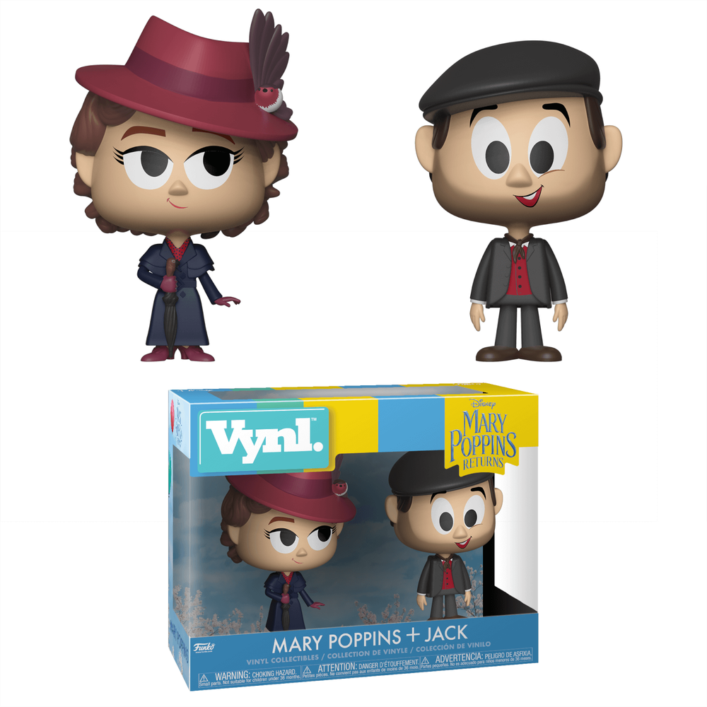 Disney Mary Poppins and Jack the Lamplighter Vynl. Image 1