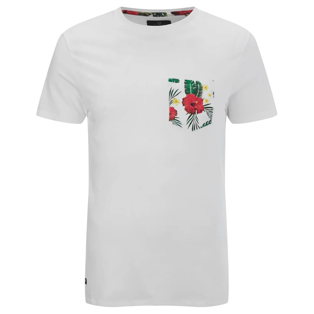 Threadbare Men's Townsend Pocket T-Shirt - White - S - White Image 1