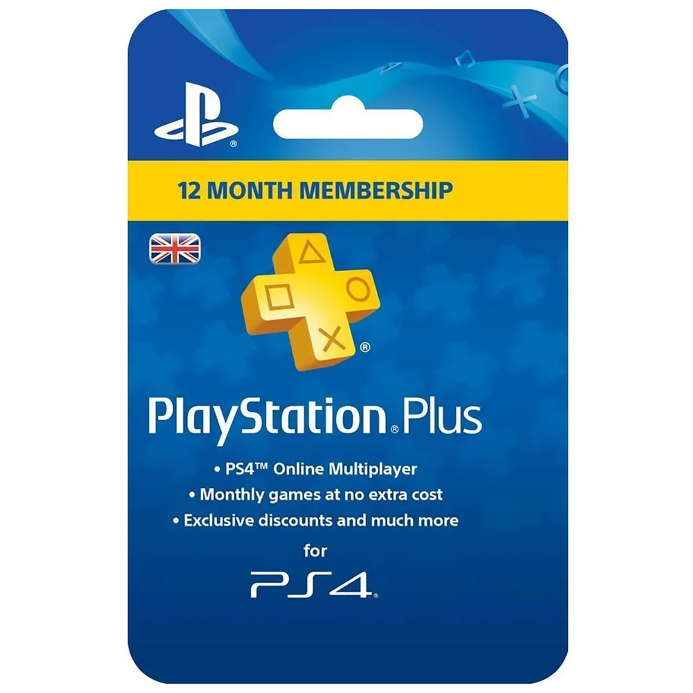 Playstation Plus 12 Month Membership Image 1