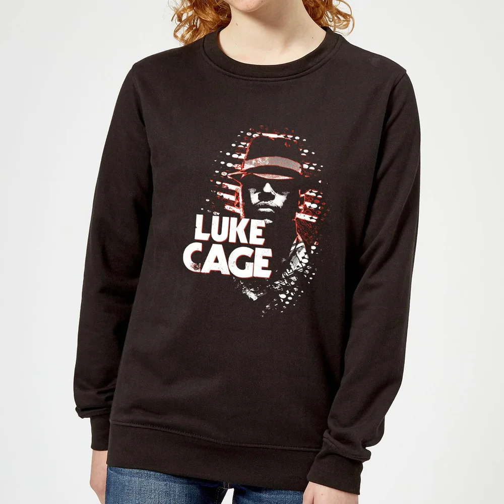 Marvel Knights Luke Cage Women's Sweatshirt - Black - S Image 1
