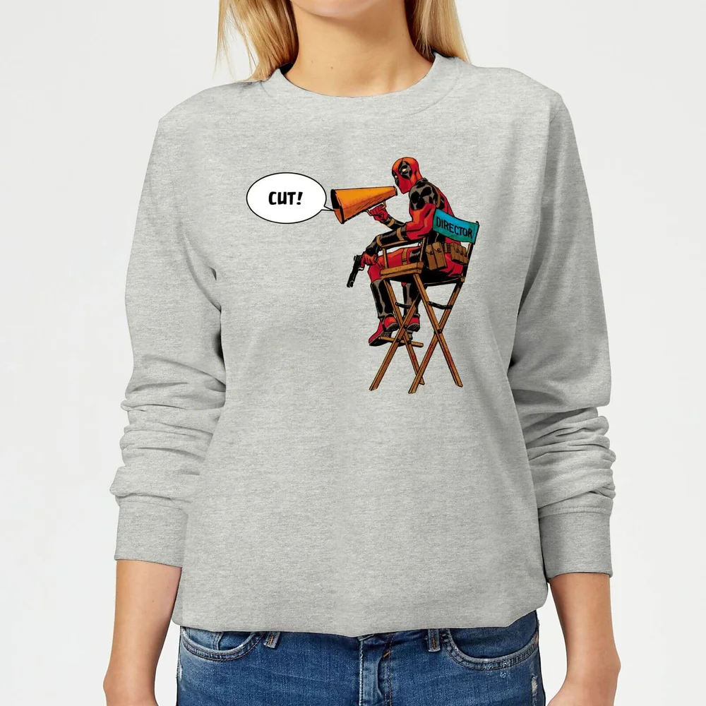 Marvel Deadpool Director Cut Women's Sweatshirt - Grey - 3XL - Grey Image 1