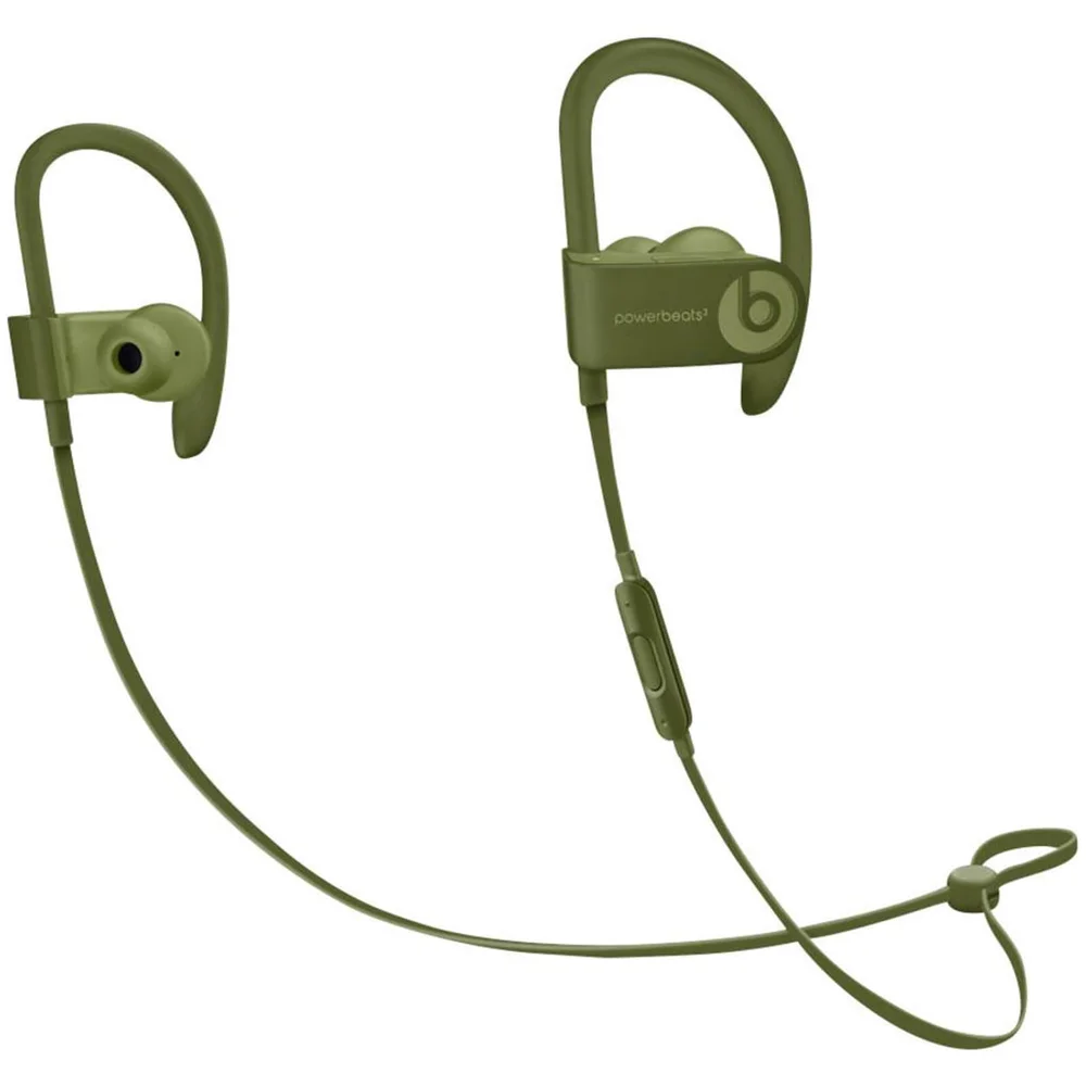 Beats by Dr. Dre Powerbeats3 Wireless Bluetooth Earphones - Turf Green Image 1