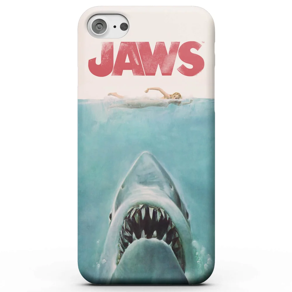 Jaws Classic Poster Phone Case - iPhone 5/5s - Snap Case - Matte Image 1