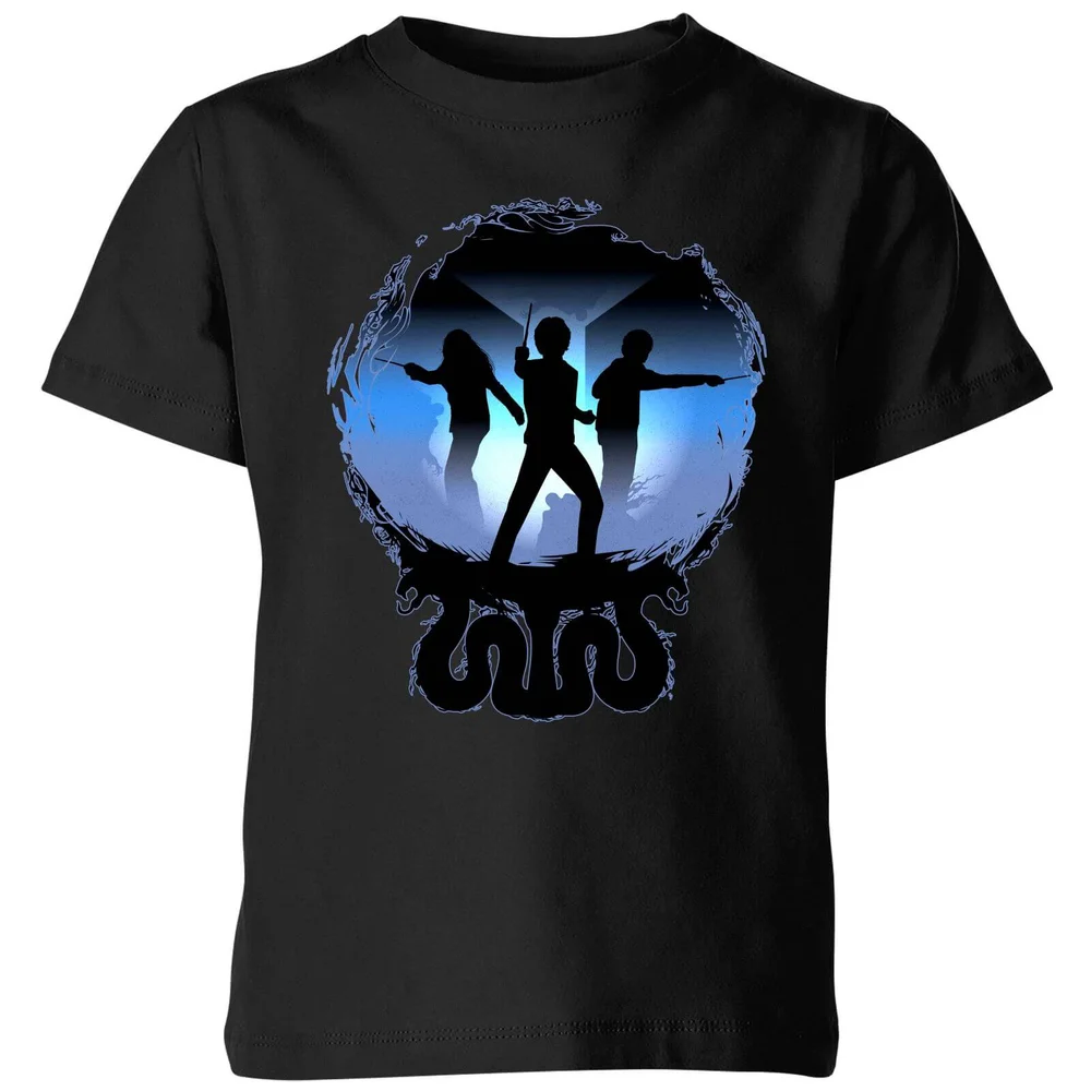 Harry Potter Silhouette Attack Kids' T-Shirt - Black - 3-4 Years Image 1