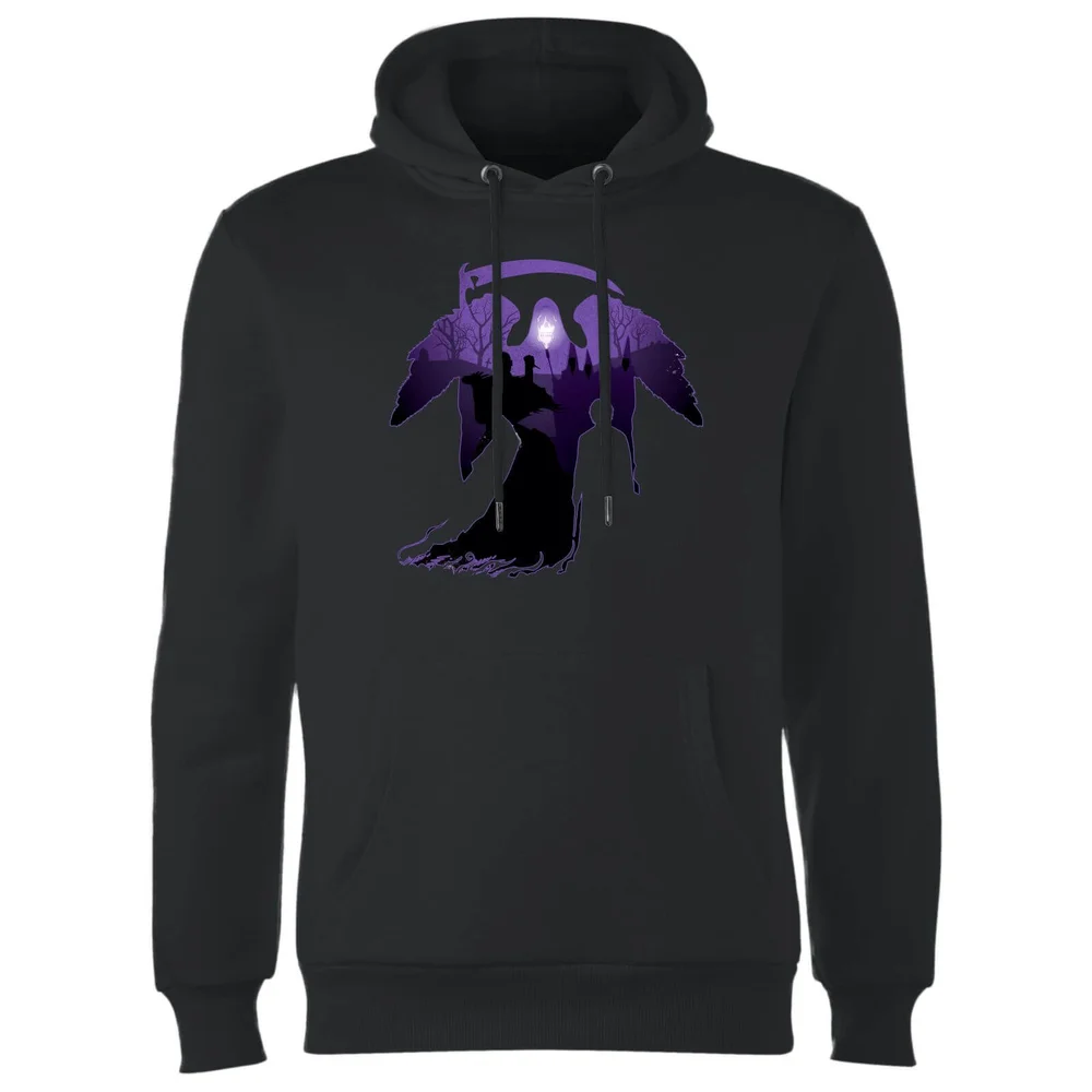 Harry Potter Graveyard Silhouette Hoodie - Black - S - Black Image 1