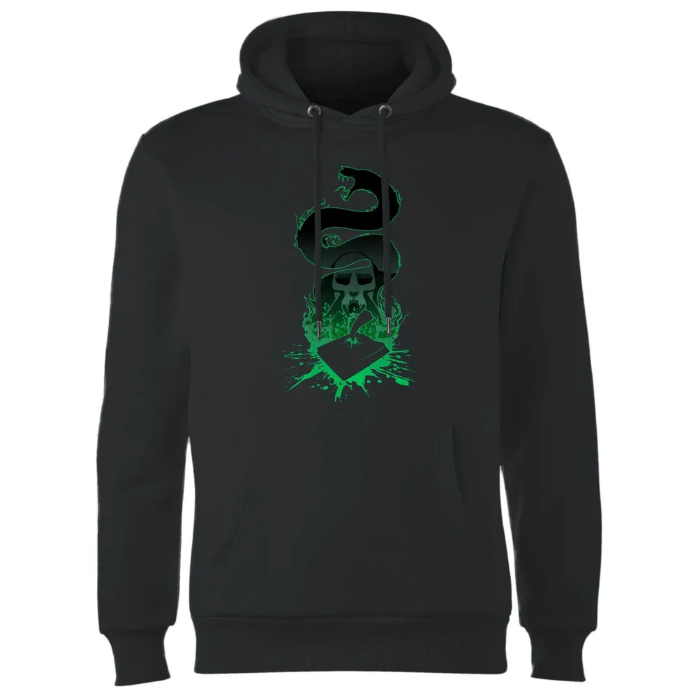 Harry Potter Basilisk Silhouette Hoodie - Black - L Image 1