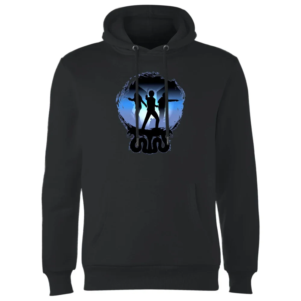 Harry Potter Silhouette Attack Hoodie - Black - S Image 1