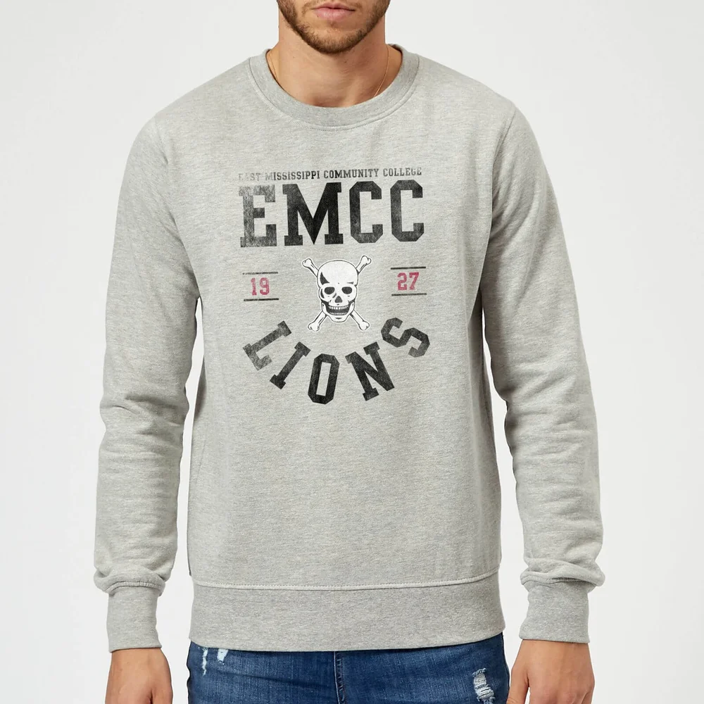 East Mississippi Community College Lions Sweatshirt - Grey - S - Grey Image 1