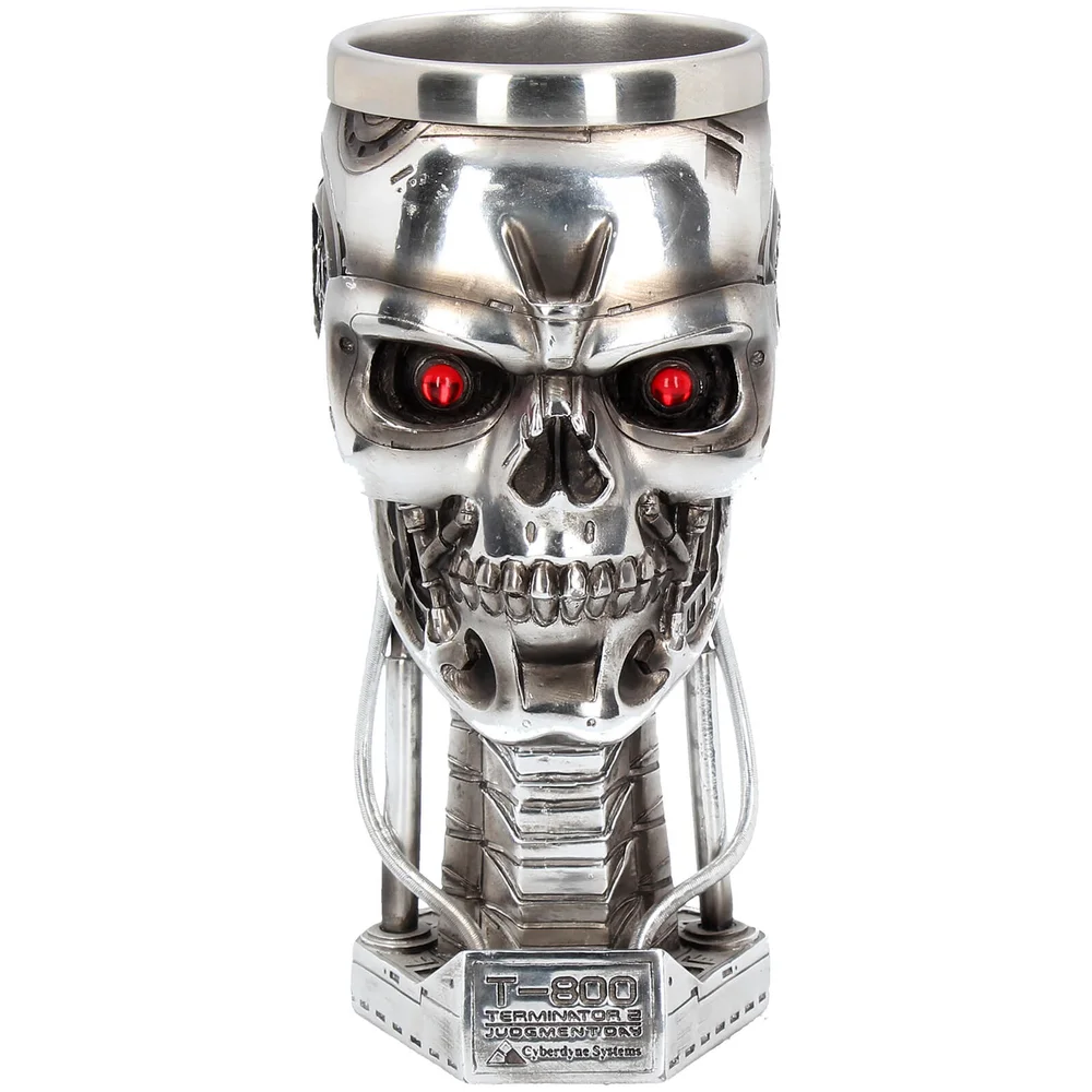 Terminator 2 Head Goblet Image 1