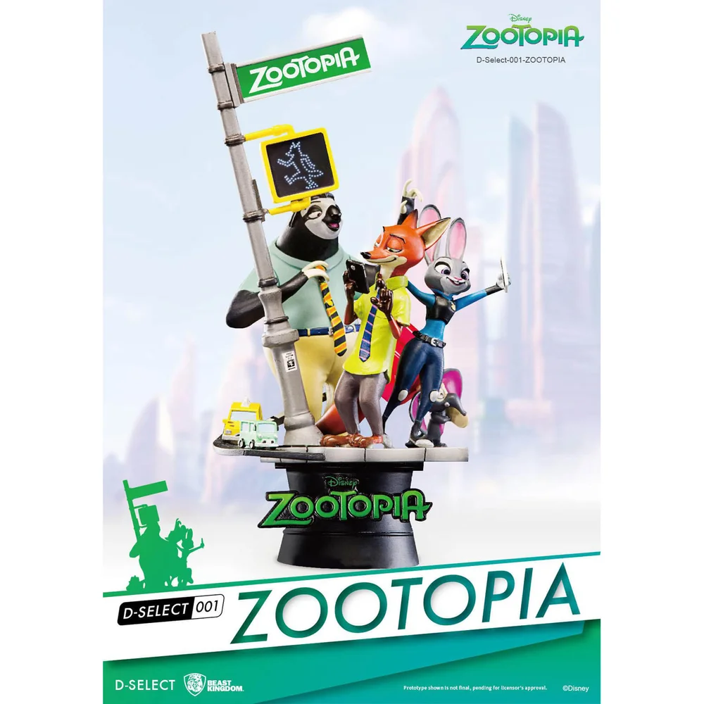 Beast Kingdom Zootopia D-Select Diorama Image 1