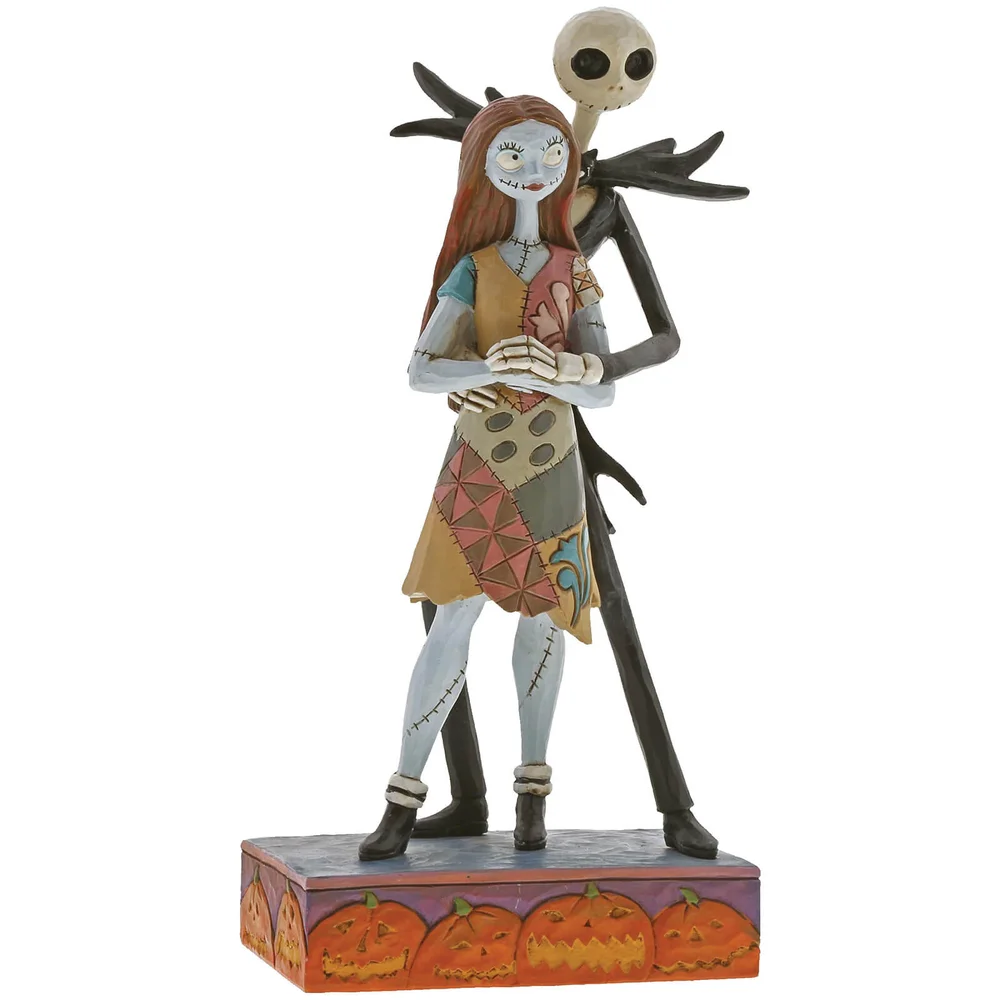 Disney Traditions Fated Romance Jack and Sally Figurine Image 1