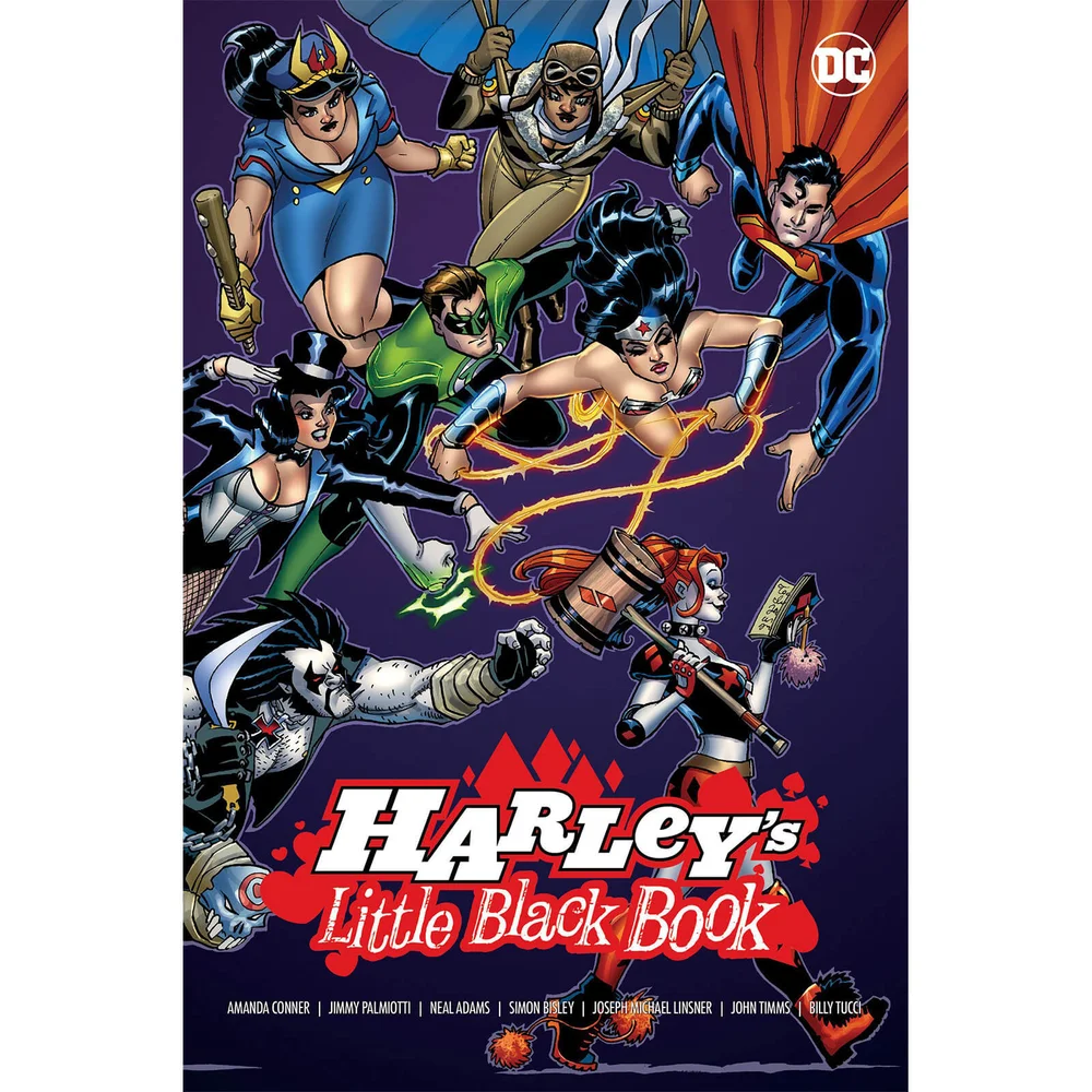 DC Comics Harley Quinn Harley's Little Black Book Hardcover Image 1