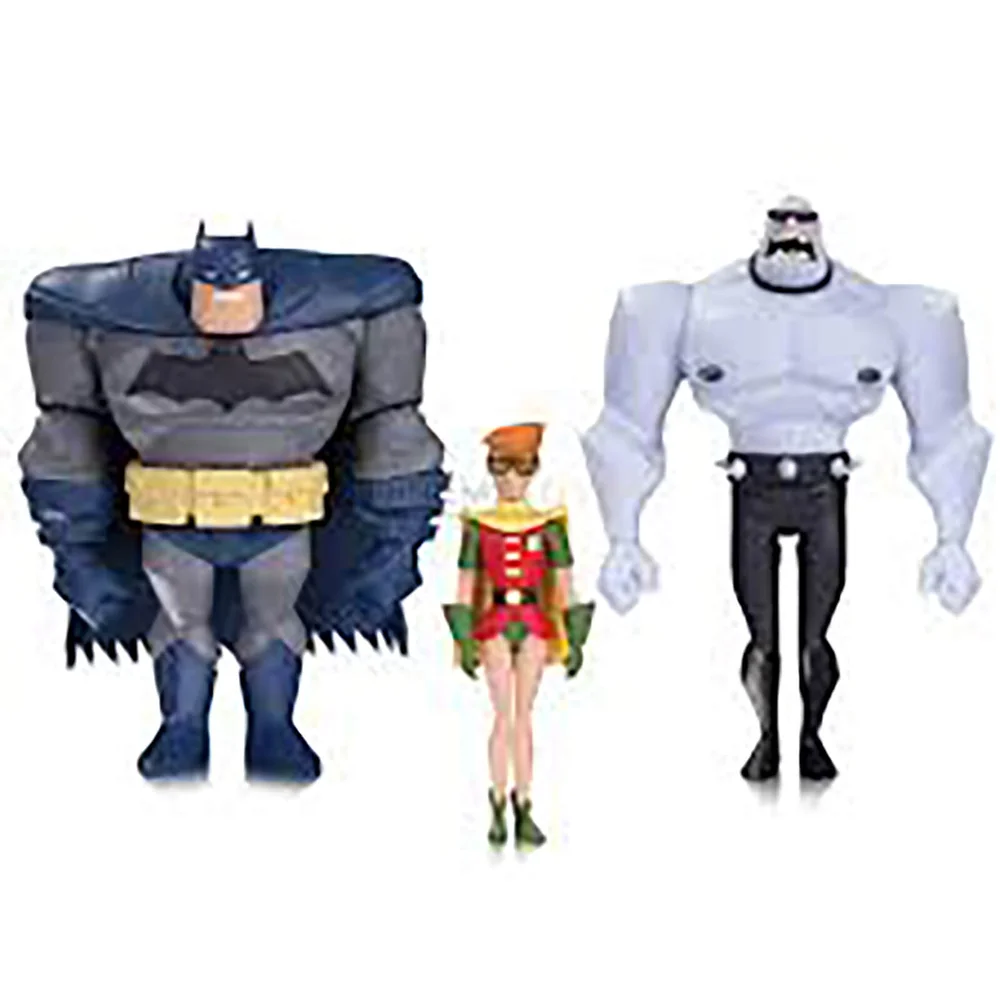 DC Comics Batman Animated Batman Robin Mutant 3 Pack Action Figure Image 1