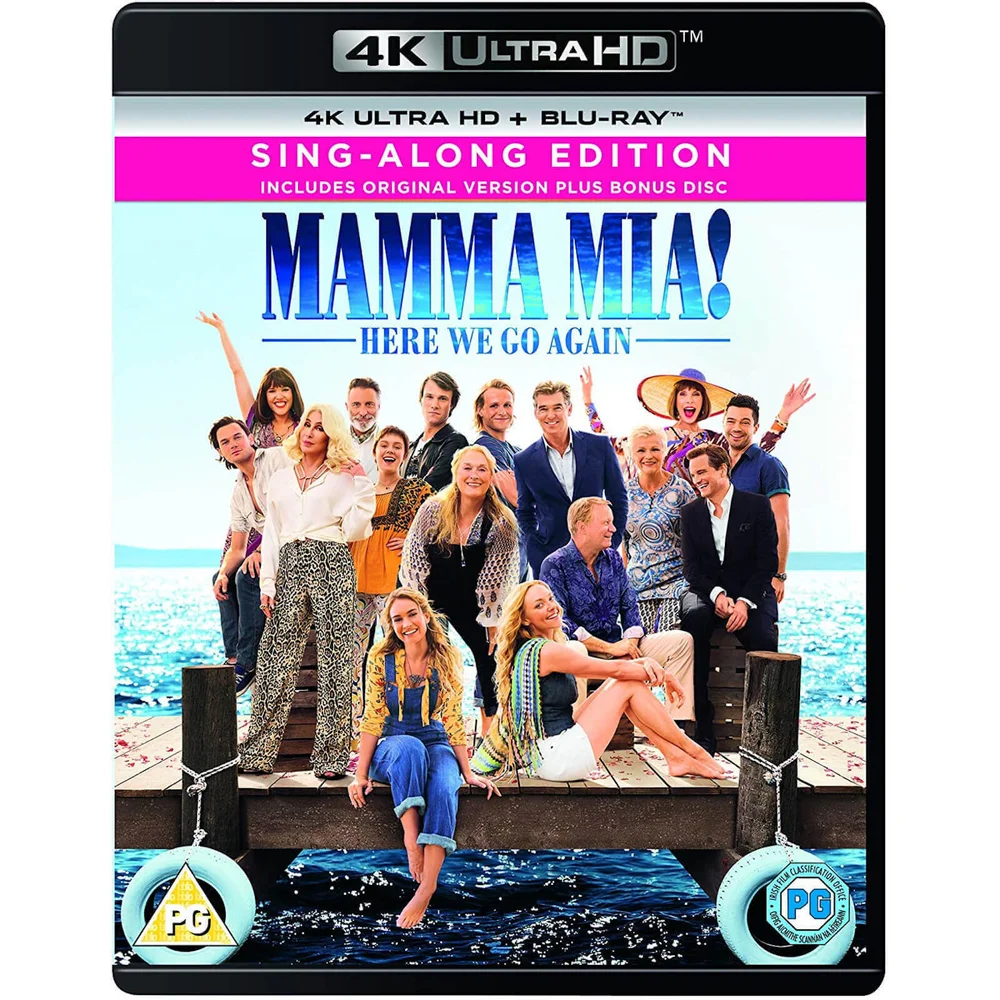 Mamma Mia! Here We Go Again - 4K Ultra HD (Includes Digital Download) Image 1
