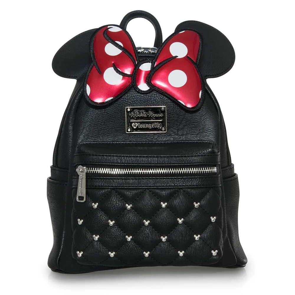 Loungefly Disney Minnie Mouse Bow Mini Backpack Image 1
