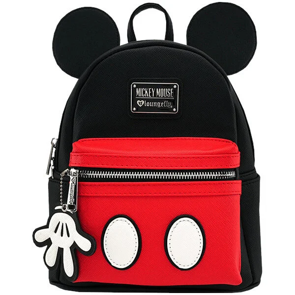 Loungefly Disney Mickey Mouse Suit Mini Backpack Image 1