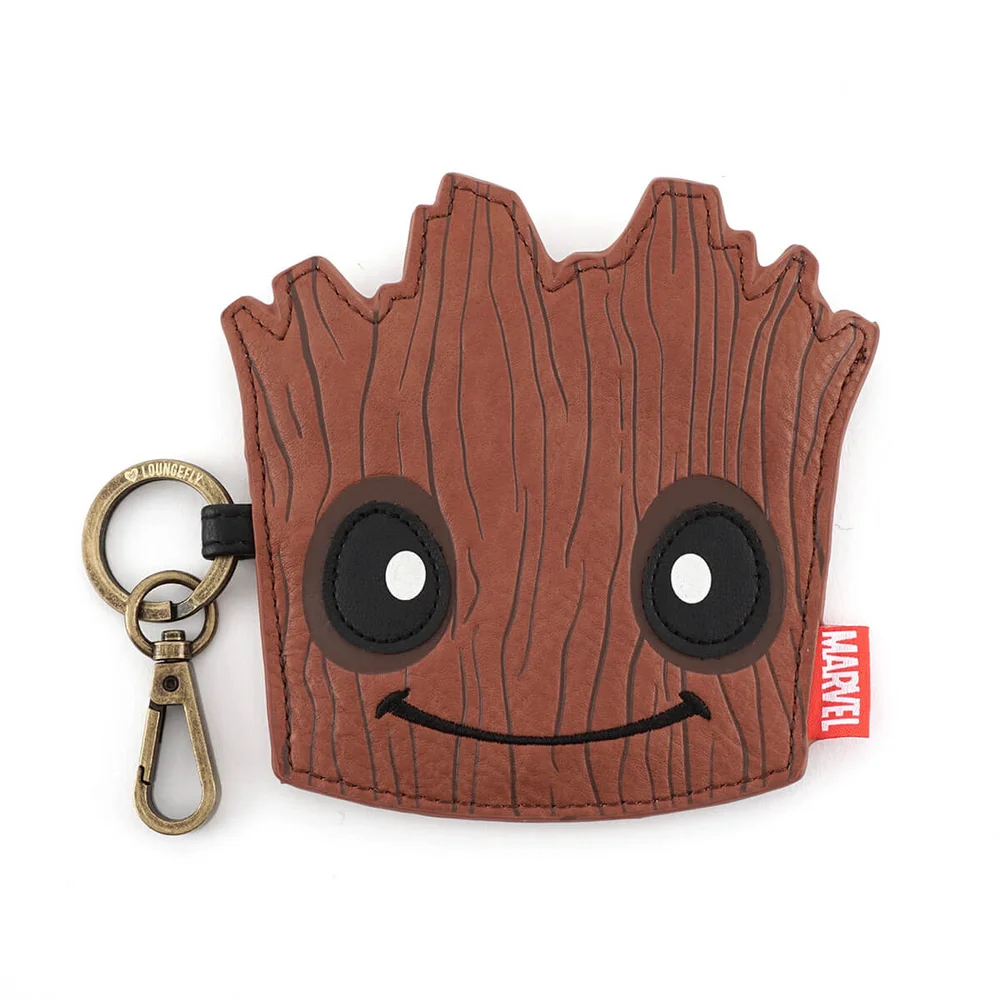 Loungefly Marvel Guardians of the Galaxy Groot Die Cut Coin Bag Image 1