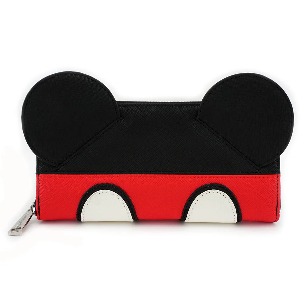 Loungefly Disney Mickey Mouse Suit Zip Around Wallet Image 1