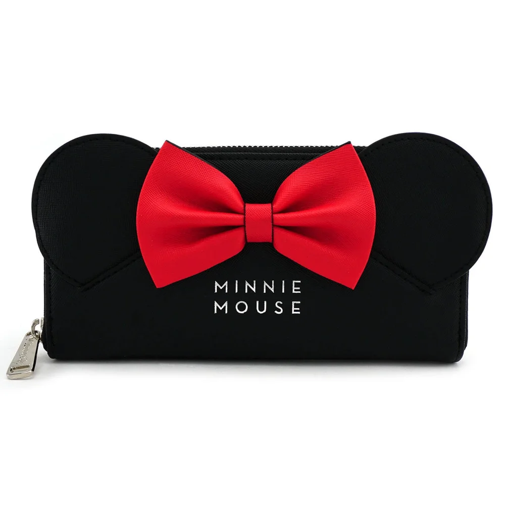 Loungefly Disney Minnie Mouse with Ears and Bow Wallet Image 1