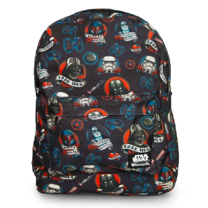 Loungefly Star Wars Dark Side Tattoo Backpack Image 1