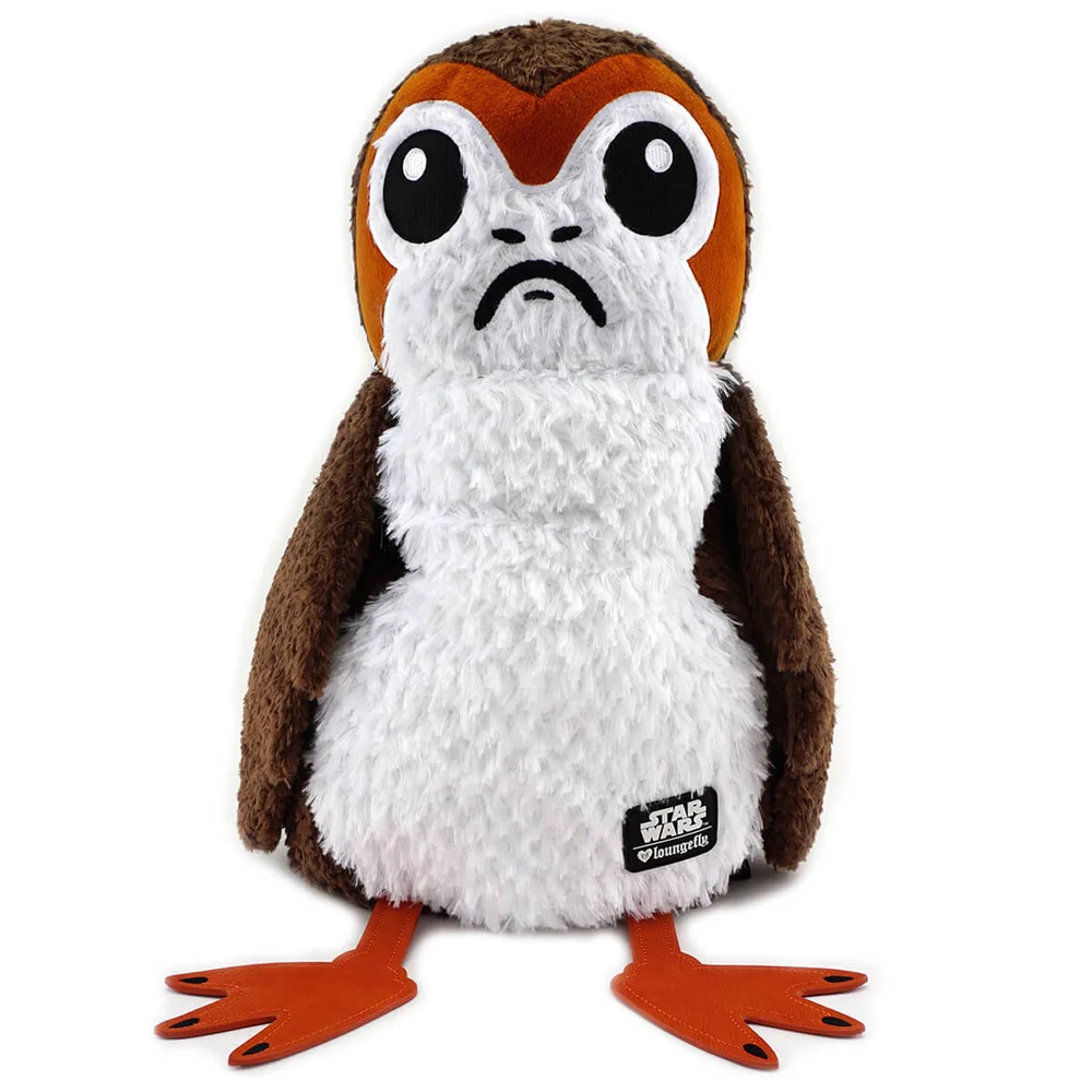 Loungefly Star Wars Porg Full Body Plush Backpack Image 1