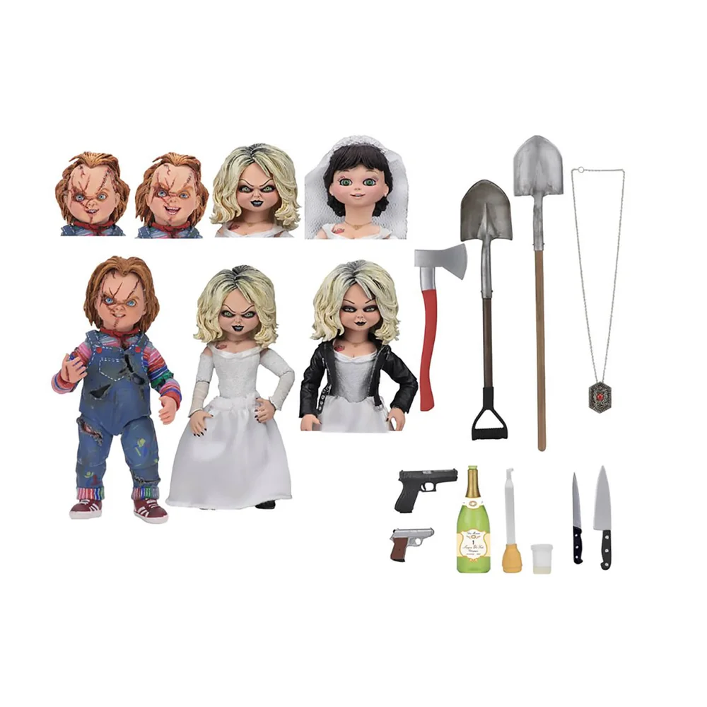NECA Chucky - 7" Scale Action Figure - Ultimate "Chucky & Tiffany" (2 Pack) Image 1