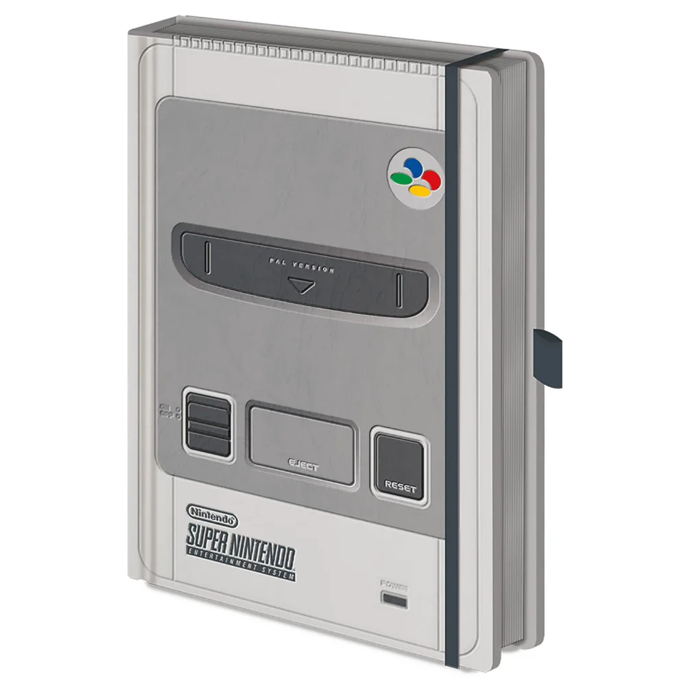 Nintendo (SNES) Premium A5 Notebook Image 1
