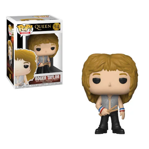 Pop! Rocks Queen Roger Taylor Pop! Vinyl Figure Image 1