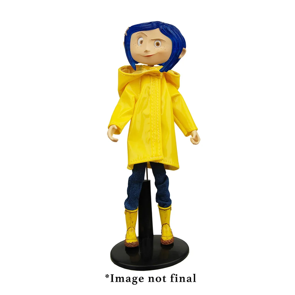 NECA Coraline - Articulated Figure - Coraline in Raincoat Image 1