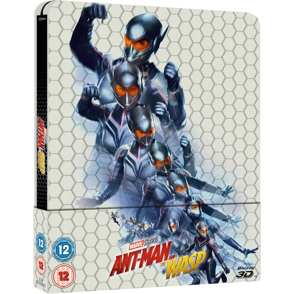 Ant-Man and the Wasp - 3D (Includes 2D Version) Zavvi Exclusive Steelbook Image 1
