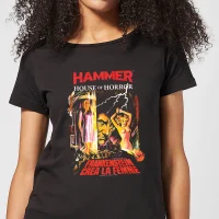 Hammer Horror Frankenstein Crea La Femme Women's T-Shirt - Black - undefined undefined